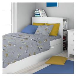Dimcol Σετ Σεντόνια Μονά Βαμβακερά 160x240cm 3τμχ