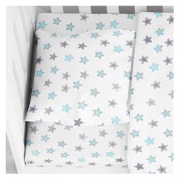 Dimcol Star Βρεφική Μαξιλαροθήκη από 100% Βαμβάκι 104 Sky Blue 35x45εκ. από το Aithrio