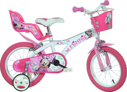 Dino Bikes Disney Minnie Mouse 16'' Παιδικό Ποδήλατo BMX Ροζ από το Moustakas Toys