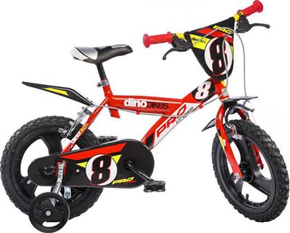 Dino Bikes Pro Cross 14'' Παιδικό Ποδήλατo BMX Κόκκινο από το ToyGuru