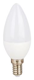 Diolamp Λάμπα LED για Ντουί E14 και Σχήμα C37 Ψυχρό Λευκό 610lm από το Designdrops
