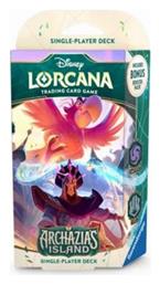 Disney Lorcana Tcg Archazia's Island Starter Deck Amethyst & Steel