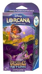 Disney Lorcana Tcg Ursula's Return Starter Deck Amber & Amethyst