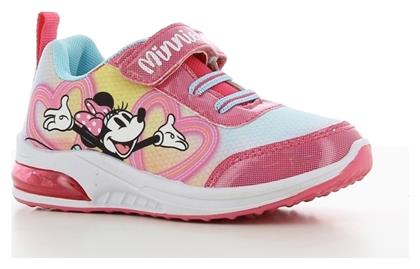 Disney Παιδικά Sneakers Minnie Mouse Ανατομικά με Φωτάκια για Κορίτσι Φούξια από το Pitsiriki