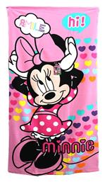 Disney Παιδική Πετσέτα Θαλάσσης Ροζ Minnie 137x70εκ.