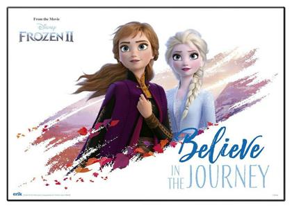 Disney Σουμέν Μονό Πλαστικό Disney Frozen Πολύχρωμο 49.5x34.5cm