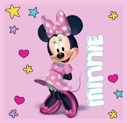 Disney Βρεφική Πετσέτα Προσώπου/Χεριών Minnie 78 Pink 30x30cm από το Filinda