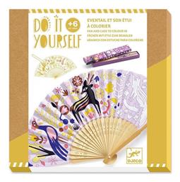 Djeco Ζωγραφική Do It Yourself Woodland Beauty Fan για Παιδιά 6+ Ετών