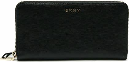 DKNY Bryant R8313658 Μεγάλο Δερμάτινο Γυναικείο Πορτοφόλι Μαύρο από το Modivo