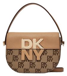 DKNY Γυναικεία Τσάντα Χειρός Καφέ