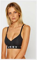 DKNY Γυναικείο Αθλητικό Μπουστάκι Push Up Μαύρο με Επένδυση από το Modivo