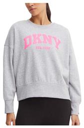 DKNY Logo Γυναικείο Φούτερ Pearl Hgr