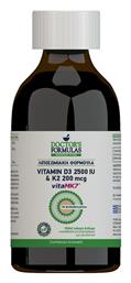 Doctor's Formulas Vitamin D3 2500iu & K2 200mcg Βιταμίνη 2500iu 1τμχ