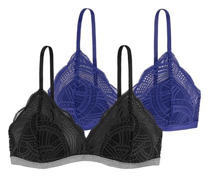 Dorina Μπλε Γυναικείο Bralette Σουτιέν 2Pack από το Tres Chic