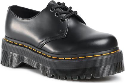 Dr. Martens 1461 Quad Δερμάτινα Ανδρικά Casual Παπούτσια Μαύρα από το SportsFactory