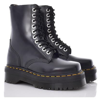 Dr. Martens 1490 Quad Δερμάτινα Γυναικεία Μποτάκια Μαύρα