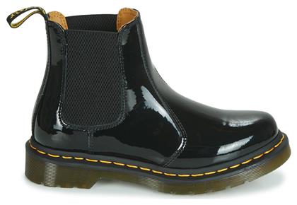 Dr. Martens 2976 Γυναικεία Chelsea Μποτάκια από Λουστρίνι Μαύρα