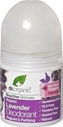 Dr.Organic Lavender Φυσικό Αποσμητικό σε Roll-On Χωρίς Αλουμίνιο 50ml από το Pharm24