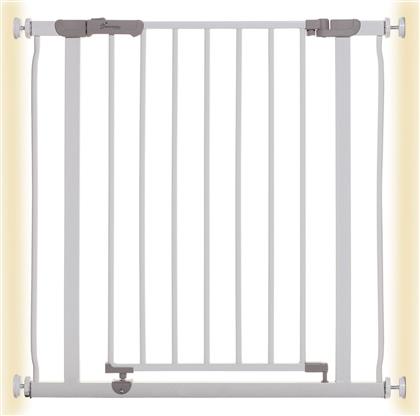 Dreambaby Ava Πτυσσόμενη Προστατευτική Πόρτα από Μέταλλο σε Λευκό Χρώμα 81x76cm