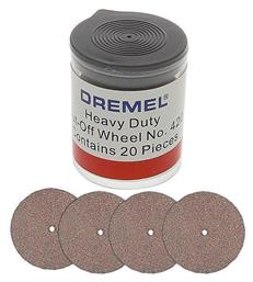 Dremel Δίσκοι Κοπής Βαρέως Τύπου 24mm 2615042032 20τμχ