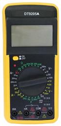 DT9205A Ψηφιακό Πολύμετρο με Buzzer με Μέτρηση AC