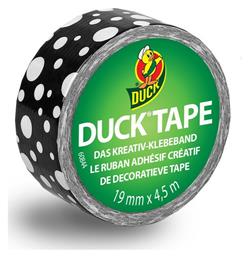 Duck Αυτοκόλλητη Washi Ταινία Διακόσμησης Mod Dots 1τμχ 19mm x 4.5m