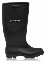 Dunlop Mens Wellingtons Αντιολισθητικές Ανδρικές Γαλότσες Εργασίας Γονάτου σε Μαύρο Χρώμα
