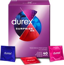 Durex Προφυλακτικά Surprise Me 40τμχ από το Pharm24
