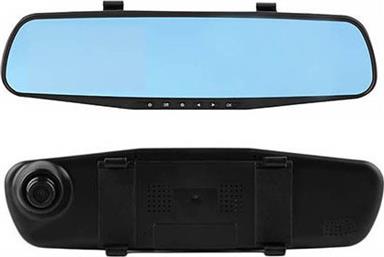 Σετ Καθρέπτης με Κάμερα DVR Αυτοκινήτου 1080P με Οθόνη 4.3'' με Κλιπ & Κάμερα Οπισθοπορείας