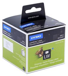 Dymo 99014 220 Αυτοκόλλητες Ετικέτες σε Ρολό για Εκτυπωτή Ετικετών 101x54mm από το e-shop