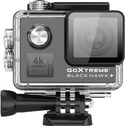 EasyPix GoXtreme Black Hawk+ Action Camera 4K Ultra HD Υποβρύχια (με Θήκη) Μαύρη με Οθόνη 2'' από το Public
