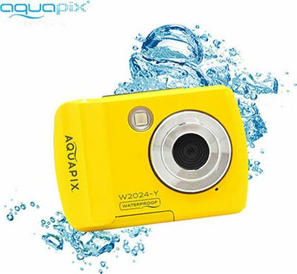 EasyPix W2024 Compact Φωτογραφική Μηχανή 16MP με Οθόνη 2.4'' και Ανάλυση Video 1280 x 720 pixels Κίτρινη από το e-shop