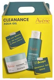 Eau Thermale Avène Cleanance Aqua Gel Σετ Περιποίησης για Ενυδάτωση & Καθαρισμό Προσώπου