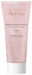 Eau Thermale Avène Gentle Απολεπιστικό Προσώπου σε Gel για Ευαίσθητες Επιδερμίδες 75ml