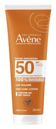 Eau Thermale Avène SPF50 Αντηλιακό Γαλάκτωμα 250ml