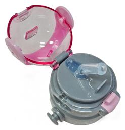 Ecolife Ανταλλακτικό Καπάκι για Θερμός 400ml από Πλαστικό Ροζ