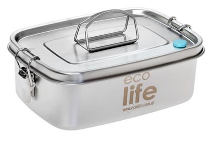 Ecolife Δοχείο Φαγητού Inox Ασημί 1000ml