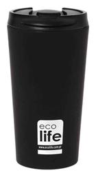 Ecolife Ποτήρι Θερμός Ανοξείδωτο BPA Free Black 370ml από το Kouzinika