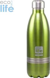 Ecolife Thermos Bottle σε Πράσινο χρώμα 0.75lt
