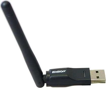 Edision 07-02-0002 Ασύρματος USB Αντάπτορας Δικτύου 150Mbps από το e-shop