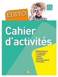 EDITO C1 CAHIER (+ CD AUDIO MP3) από το e-shop