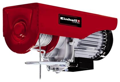 Einhell Ηλεκτρικό Παλάγκο TC-EH 600 για Φορτίο Βάρους έως 300kg σε Κόκκινο Χρώμα από το e-shop