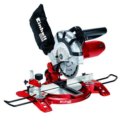 Einhell TC-MS 2112 Φαλτσοπρίονο Ρεύματος με Ισχύ 1400W, Δίσκο Κοπής Διαμέτρου 210mm & Ταχύτητα Κοπής 5000rpm