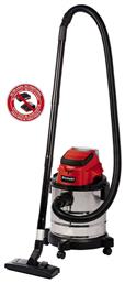 Einhell TC-VC 18/20 Li-Solo Υγρών / Στερεών Επαναφορτιζόμενη Χωρίς Φορτιστή και Μπαταρία 20lt