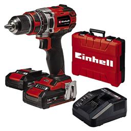 Einhell TE-CD 18/50 Li-i BL Κρουστικό Δραπανοκατσάβιδο Μπαταρίας Brushless 18V 2x2Ah