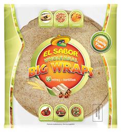 El Sabor Πίτες Τορτίγια 6 Big 370gr