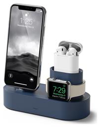 Elago Charging Hub για iPhone/Airpods/Apple Watch Jean Indigo από το Uniqueshop