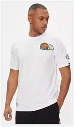 Ellesse Ανδρικό T-shirt Κοντομάνικο Λευκό από το Zakcret Sports