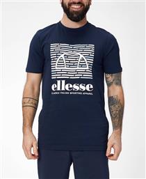Ellesse Ανδρικό T-shirt Navy Μπλε με Στάμπα