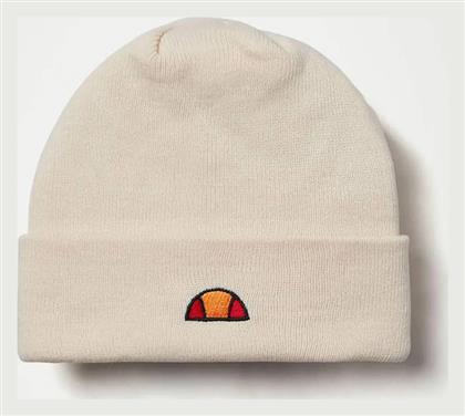 Ellesse Beanie Ανδρικός Σκούφος με Rib Πλέξη σε Μπεζ χρώμα από το Z-mall